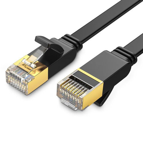 七类纯铜双屏蔽网线 高速万兆网络连接的理想选择